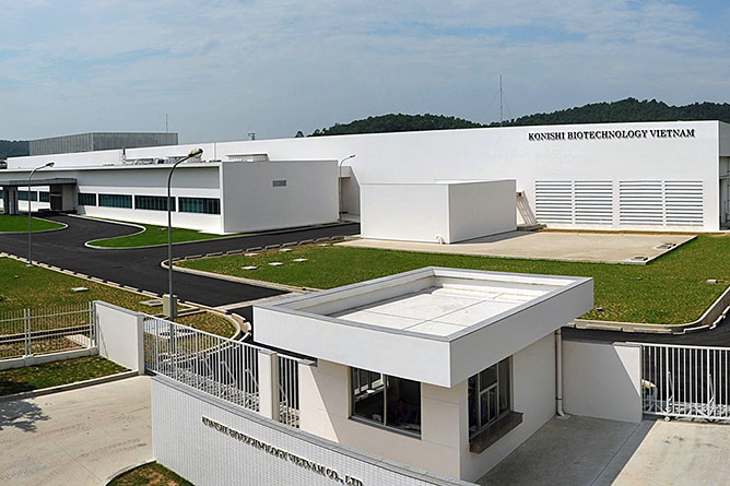 小西バイオテクノロジーベトナム クエボ工場